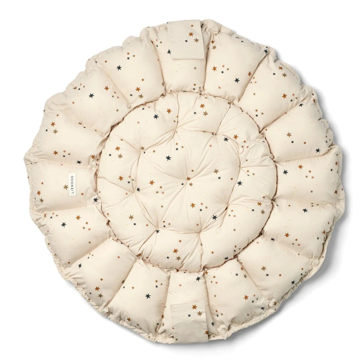Tappeto gioco morbido Ola 65cm - 100% Cotone organico - Con bordi regolabili