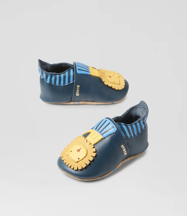 Scarpine Soft Sole Lionello Navy
