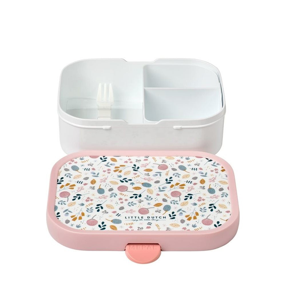 Lunch Box con divisori - Porta pranzo con forchetta