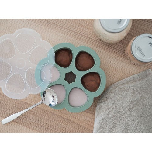 Contenitore multiporzione in silicone - 6 porzioni x 90ml