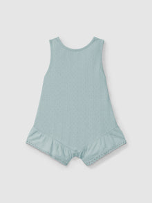 VESTITO CON MOTIVO AJOURS E RICAMO INGLESE 5S116