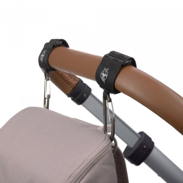 Ganci per passeggino con moschettone