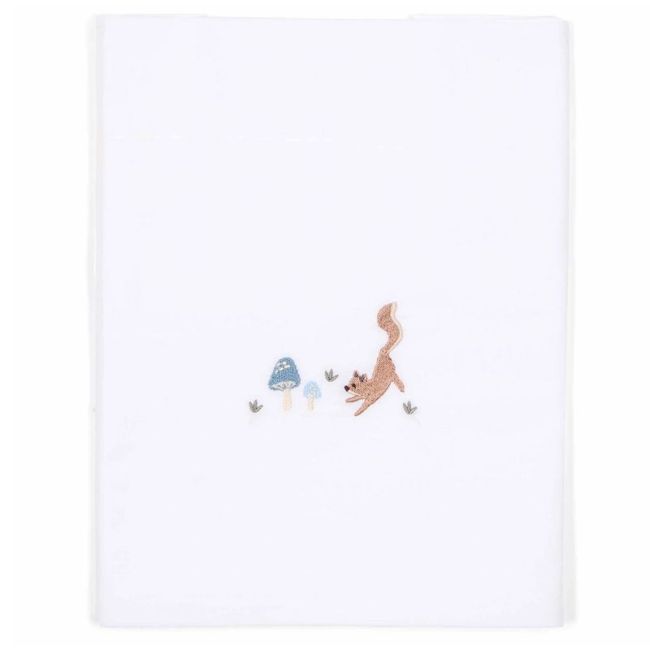 Lenzuolo per lettino 110x140cm - 100% Cotone Biologico