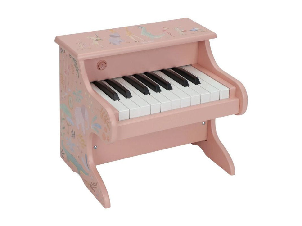 Pianoforte in Legno FSC 'Safari Friends' Little Dutch - Dai 3 anni
