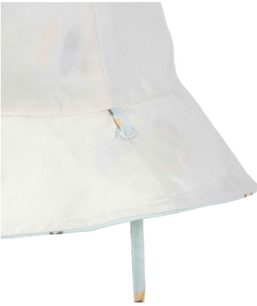 Cappello reversibile 50+uv sea foam