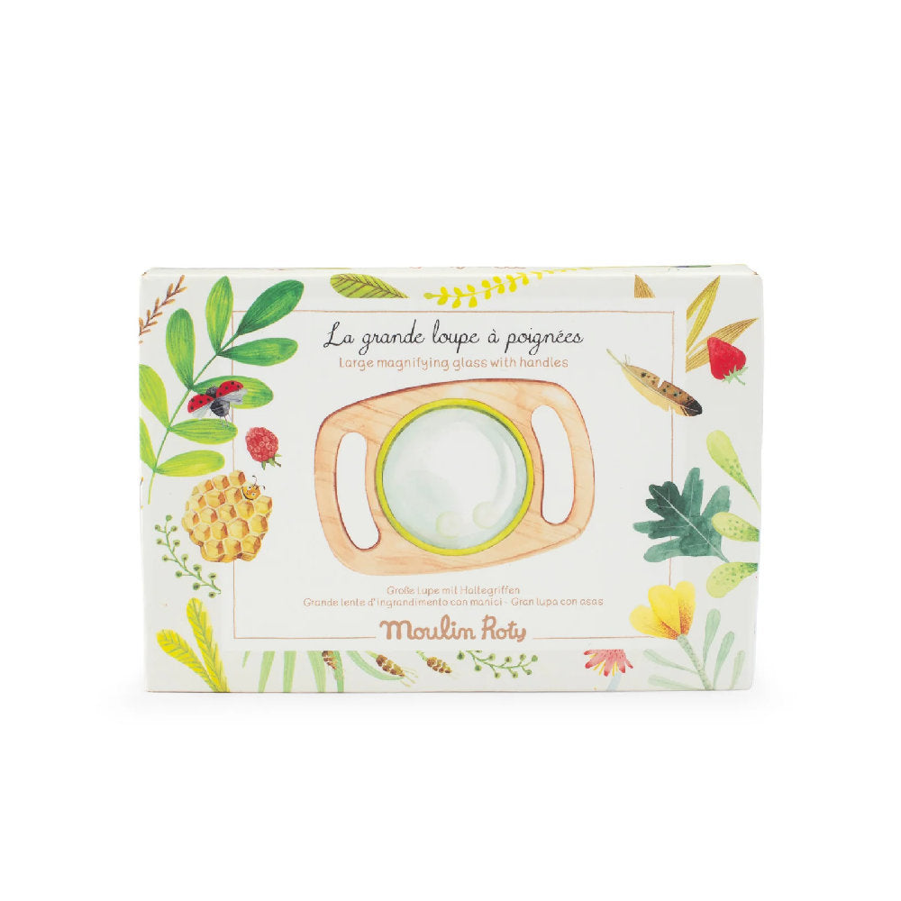 Grande Lente d Ingrandimento Portatile con Doppio Manico