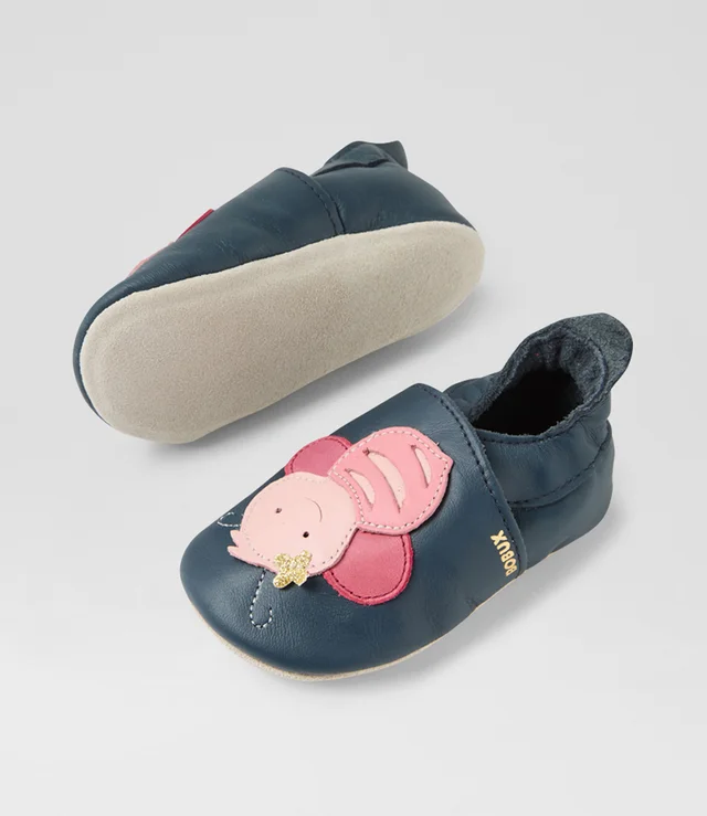 Scarpine Soft Sole Ape Navy