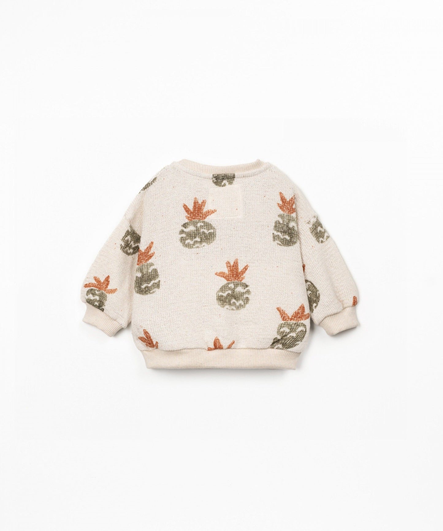 FELPA IN MAGLIA DECORATA STAMPATA