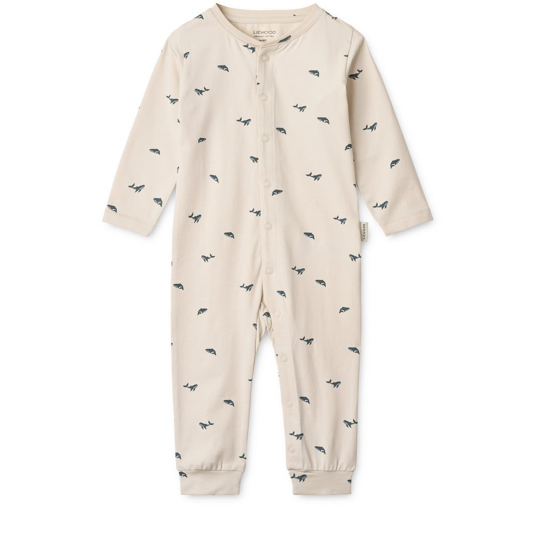 Pigiama Birk stampato - 95% Cotone organico certificato GOTS