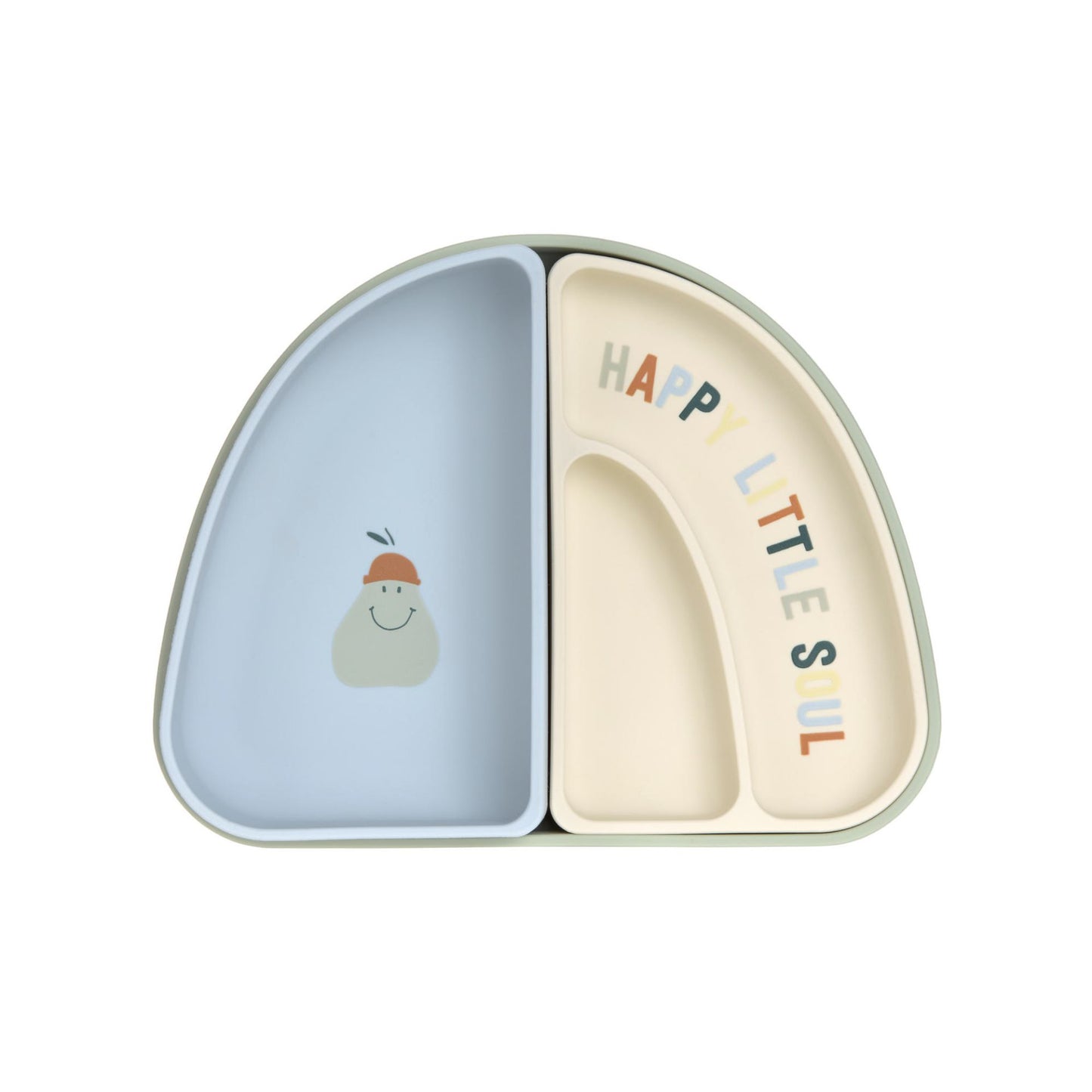 Set di piatti in silicone - 3 pezzi