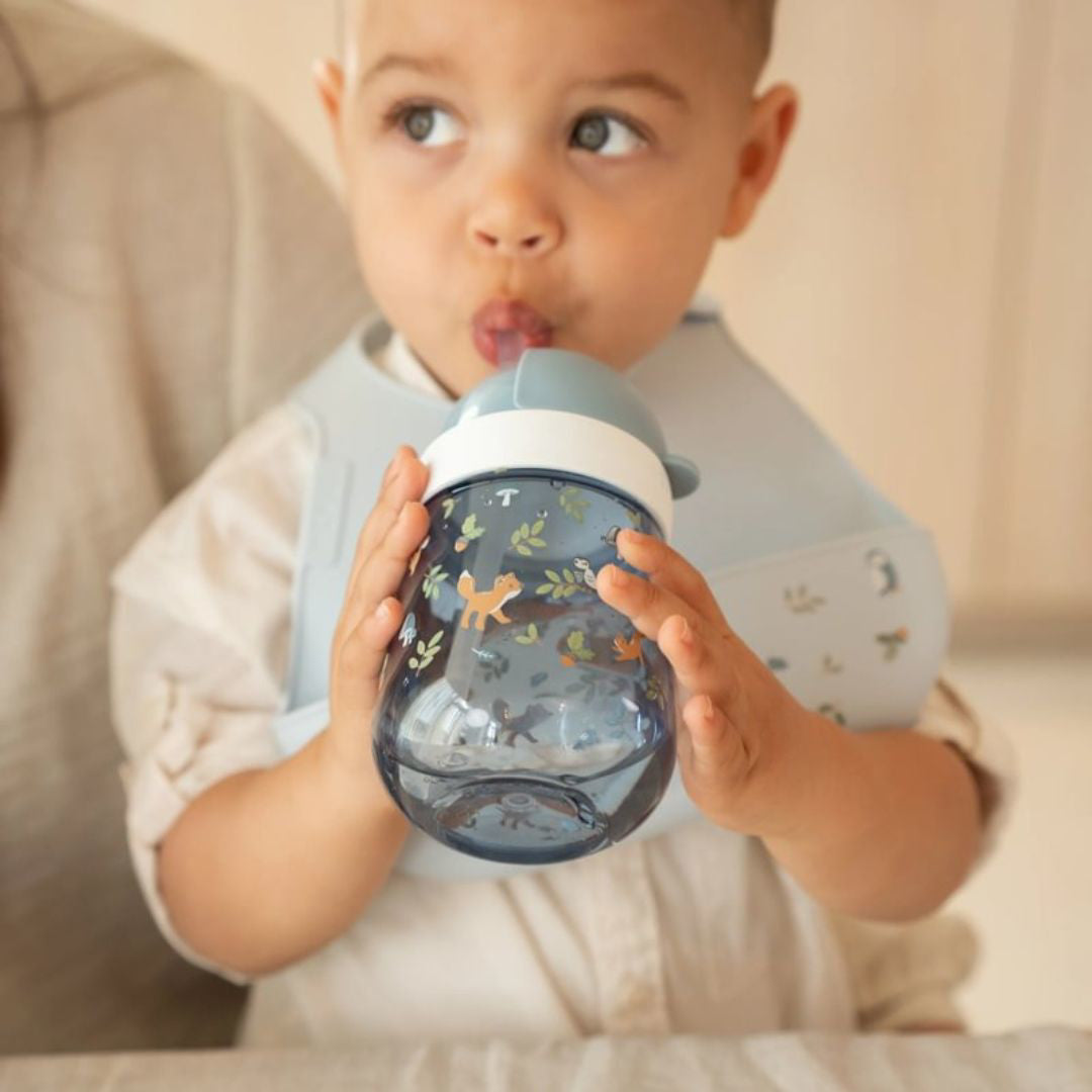Borraccia con cannuccia 300ml - Dai 9 mesi