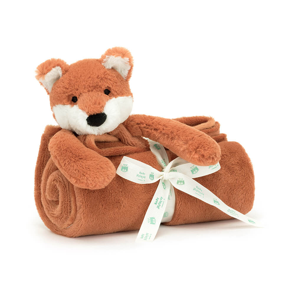 Coperta peluche morbida Volpe timida