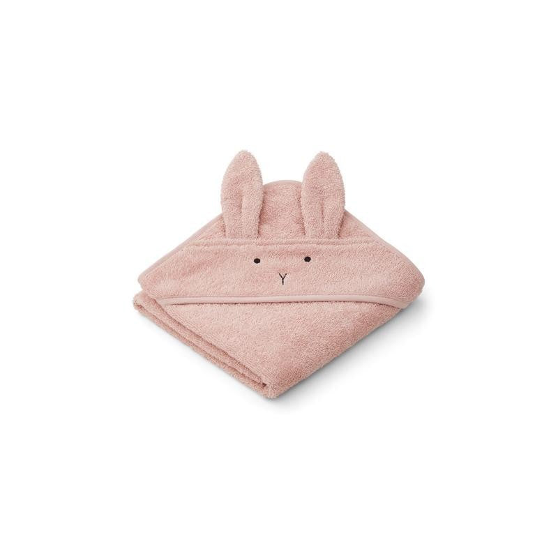 Accappatoio a triangolo baby Albert - con cappuccio - 100% Cotone biologico