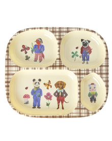 Set pappa in melamina 4 pezzi - Nathalie Léte