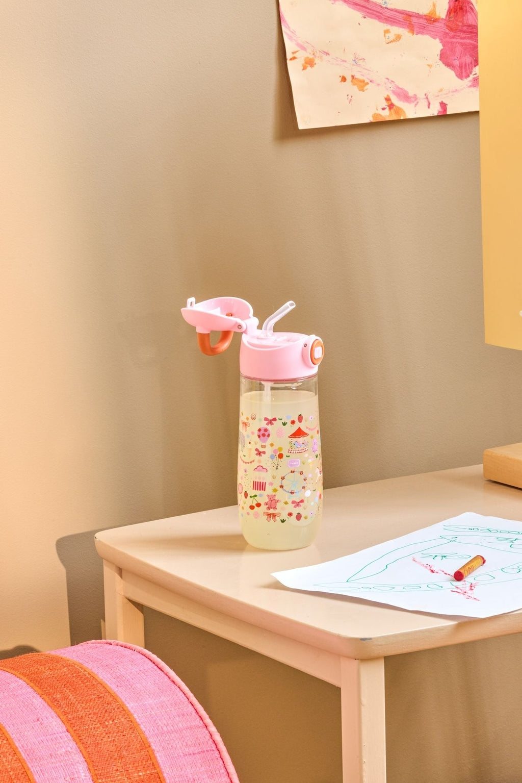 Bottiglia in plastica Fun Fair Print - 550ml
