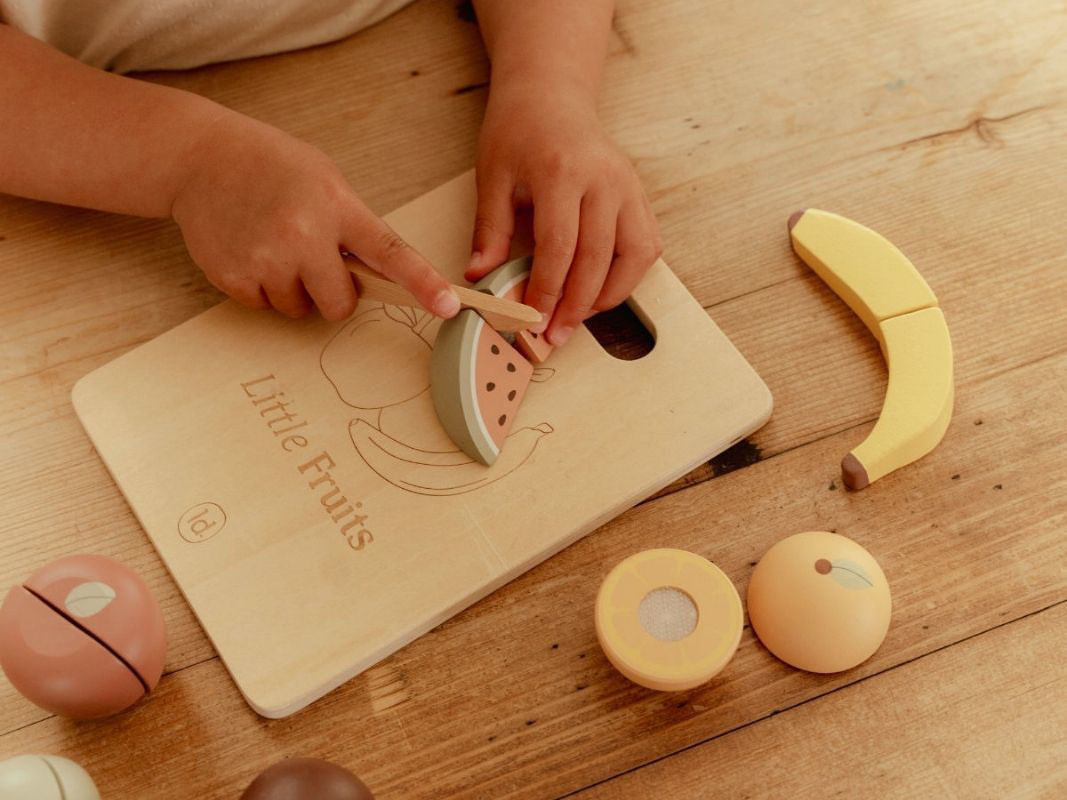 Set di frutta da tagliare - In legno