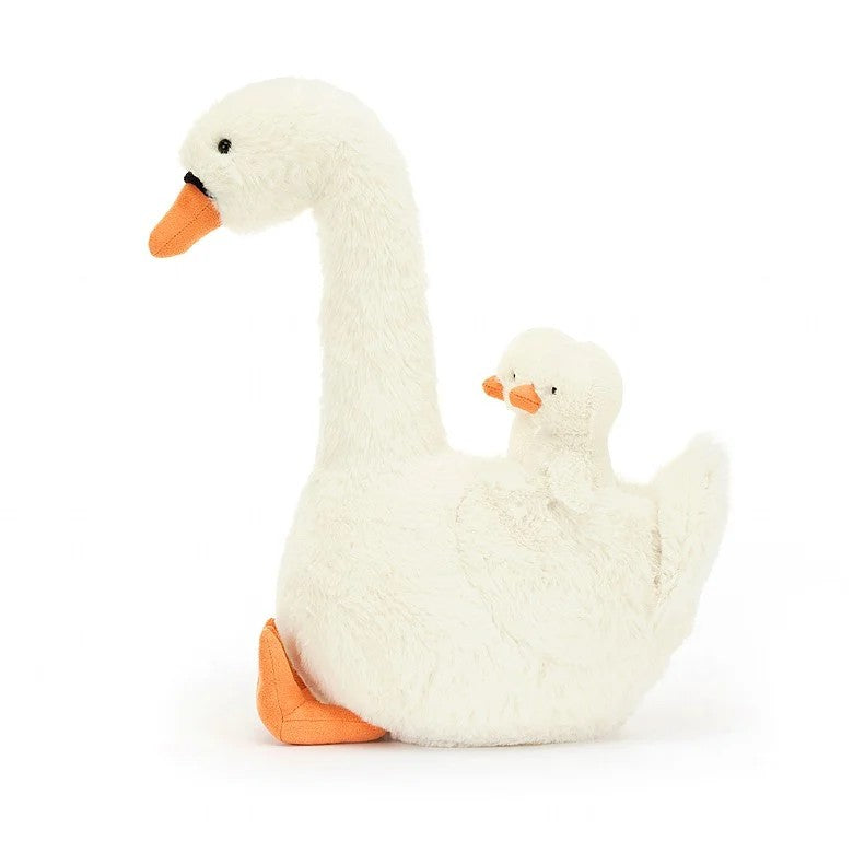Peluche morbido Cigno
