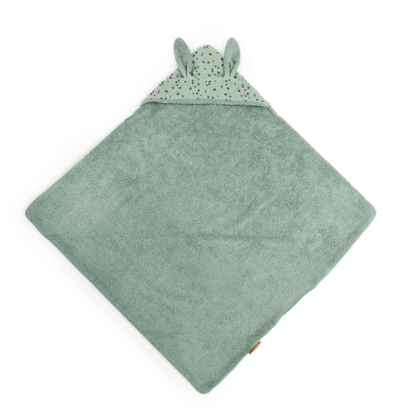 Accappatoio a triangolo - trois petits lapins