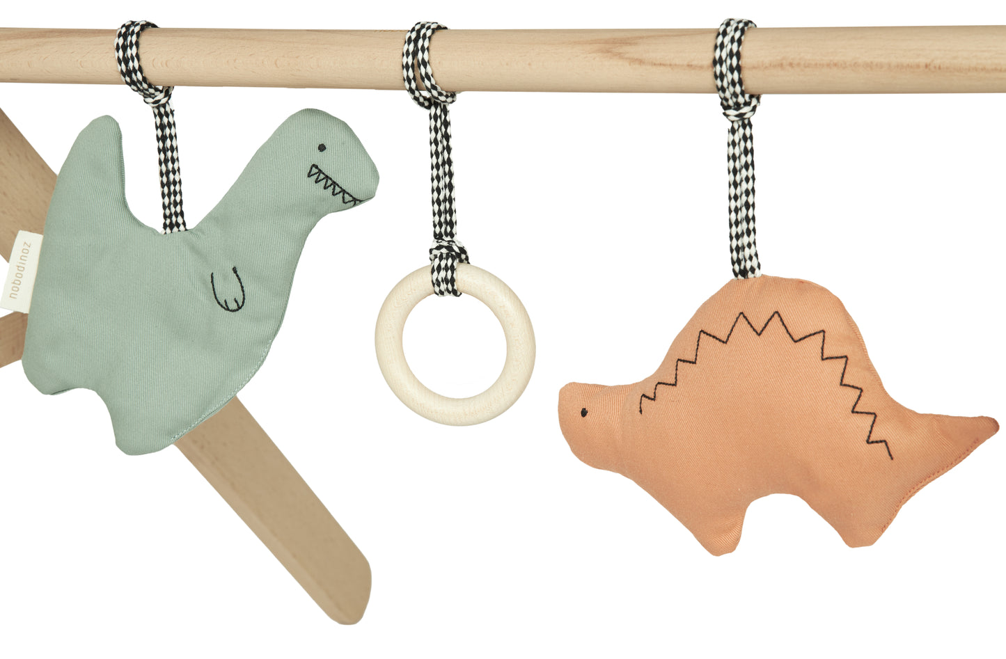 Arco giochi in legno con soft toys
