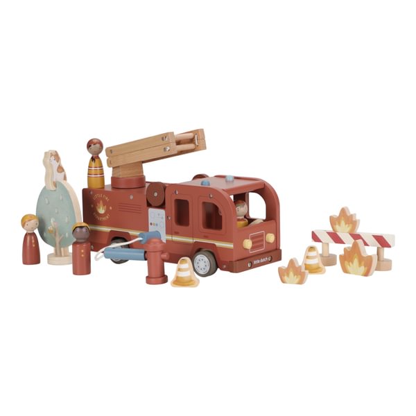 Camion dei pompieri in legno FSC