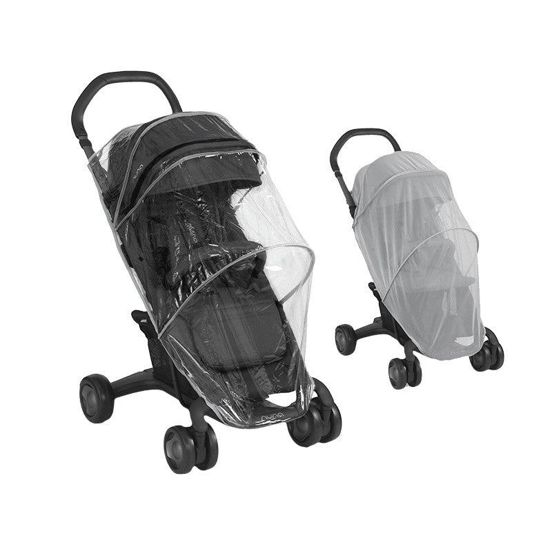 Weather pack parapioggia + zanzariera per pepp