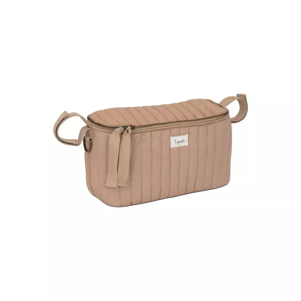 Borsa portaoggetti per passeggino - organizer passeggino - tessuto trapuntato