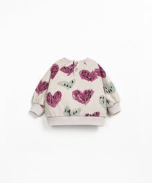 Felpa stampata - 70% Cotone biologico