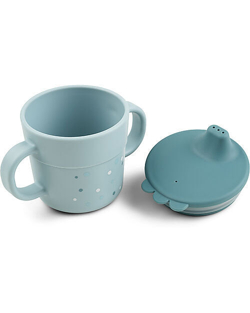 Tazza con beccuccio - Happy Dots - 100% PP Alimentare