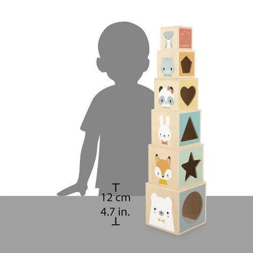 Piramide 6 cubi