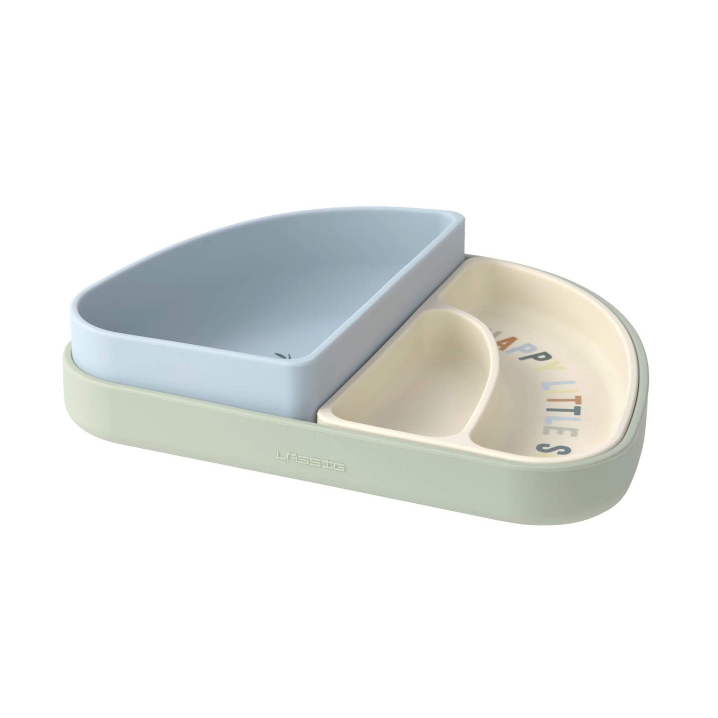 Set di piatti in silicone - 3 pezzi