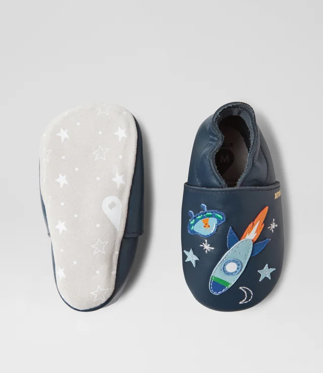 Scarpine Soft Sole Razzo Navy