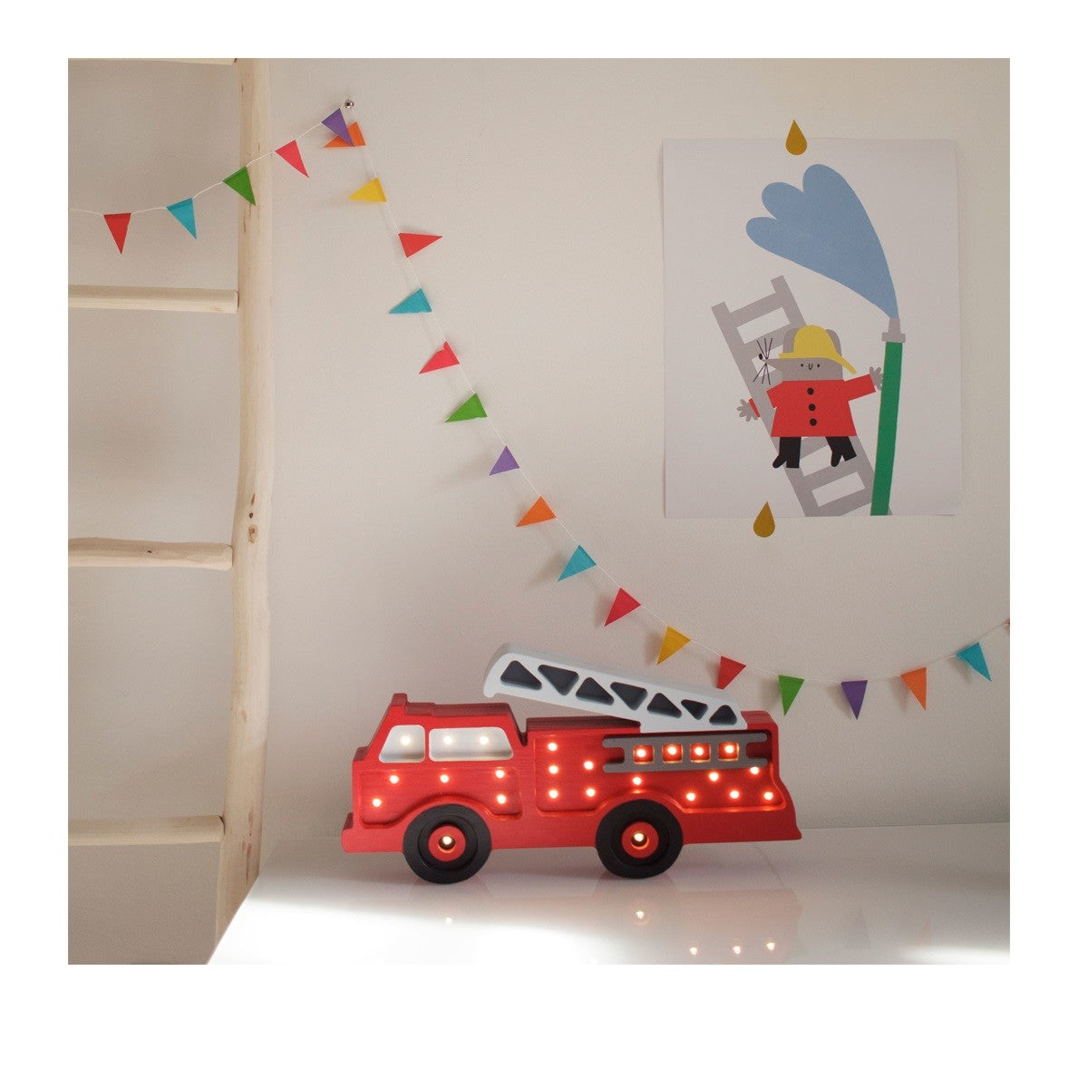 Lampada Camion Pompieri Little Lights - Lampada LED