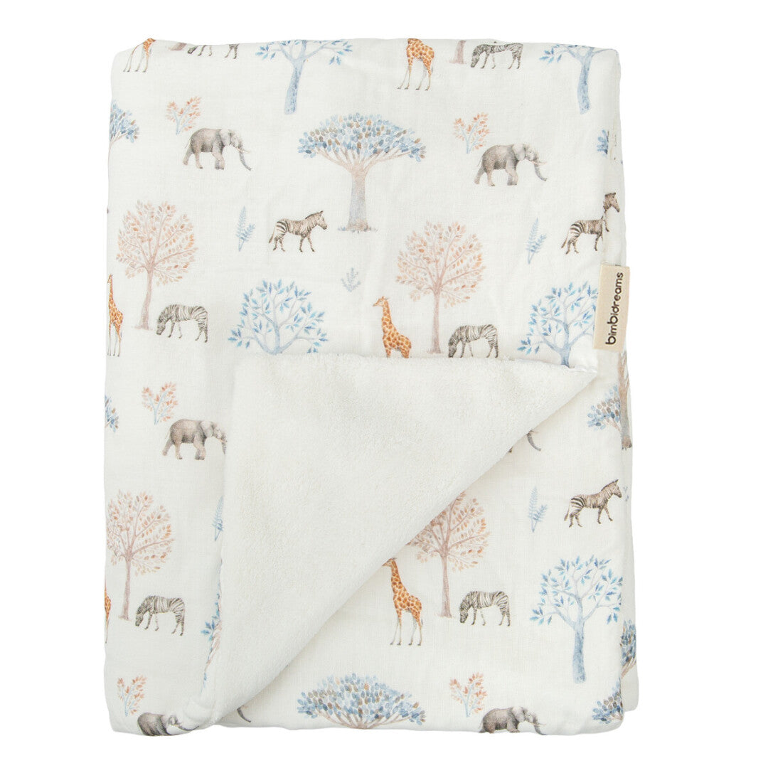 Coperta Double-Face 80x110cm - in Cotone e Poliestere