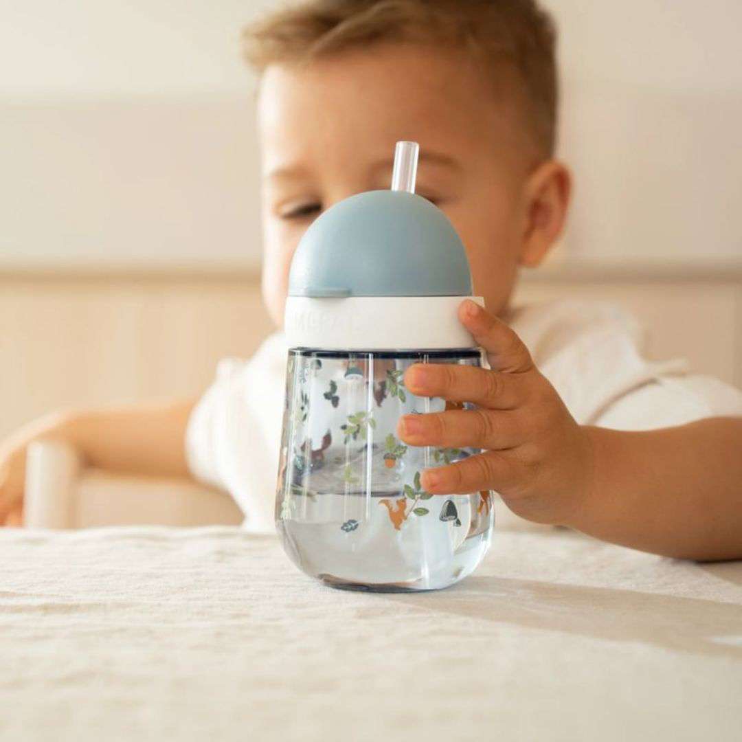 Borraccia con cannuccia 300ml - Dai 9 mesi