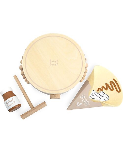 Set per crepes in legno
