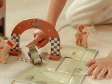 Set da gara - Pista Macchinine portatile in legno FSC