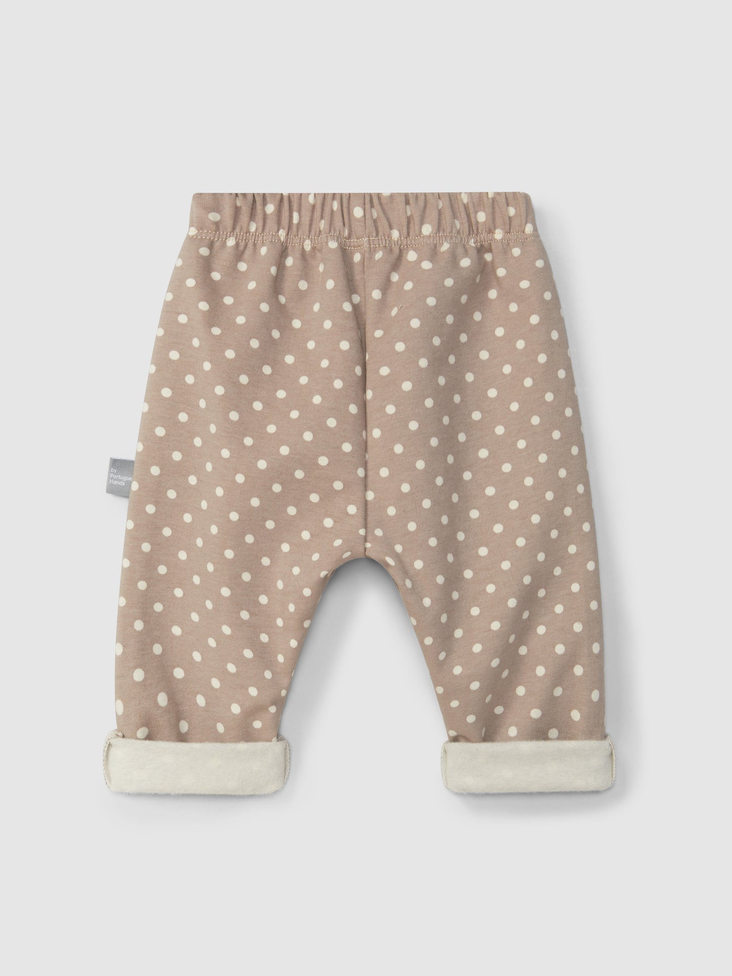 Pantaloni pull-up stampati - Cotone Bio spazzolato