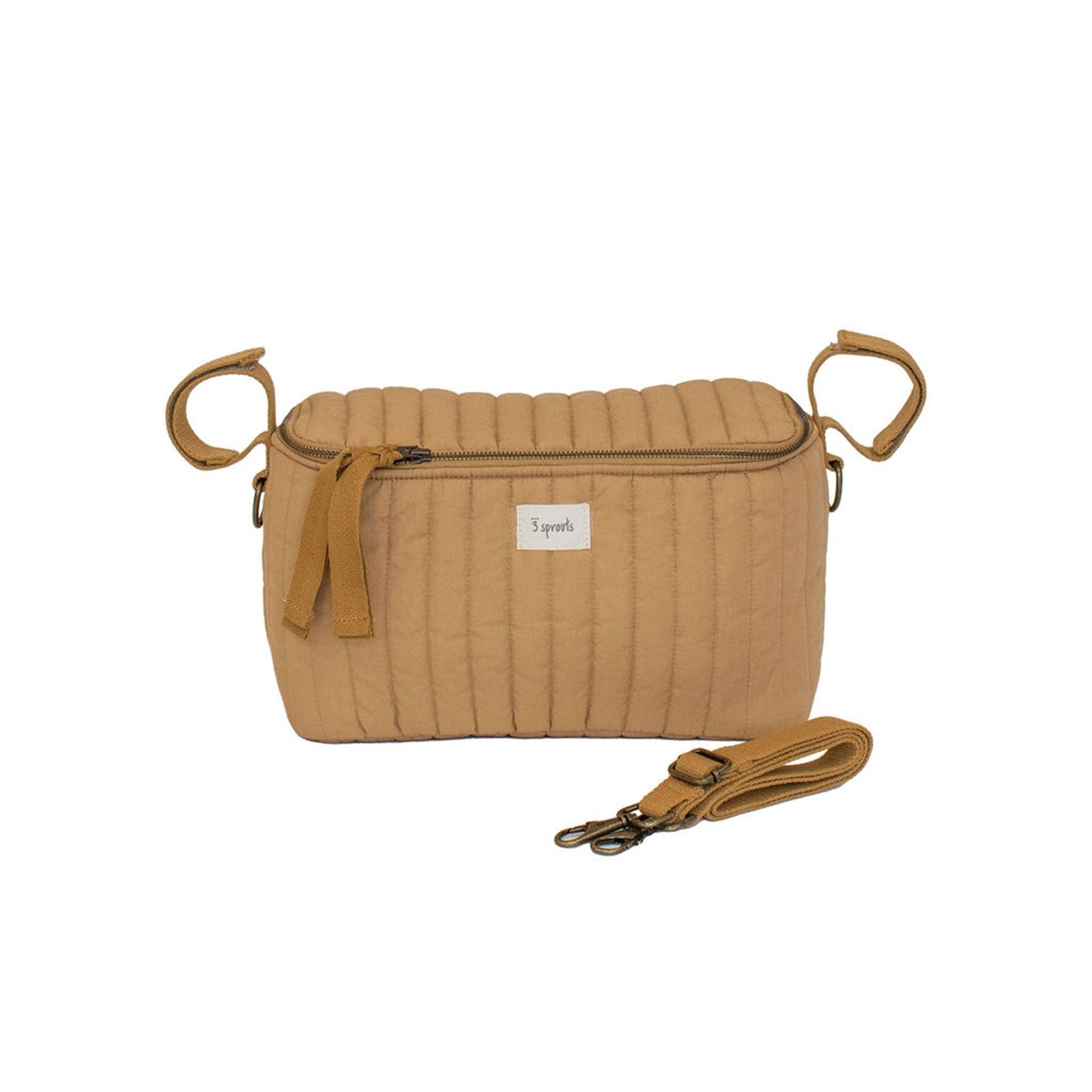 Borsa portaoggetti per passeggino - organizer passeggino - tessuto trapuntato