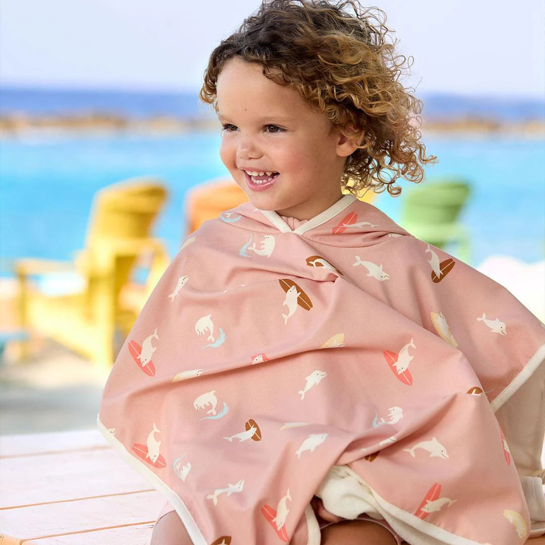 Poncho e telo da spiaggia reversibile
