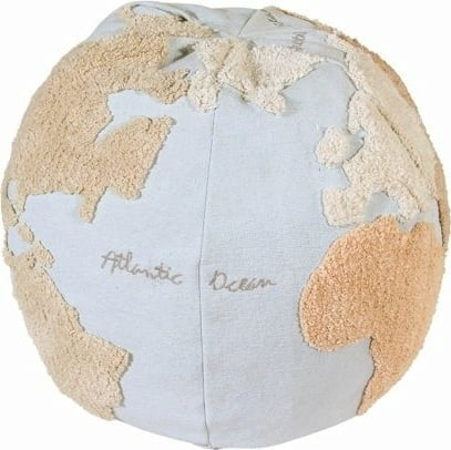 Pouf World Map - 45x50cm