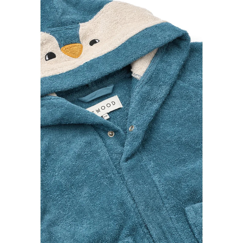 Accappaotoio in spugna Lily Pinguino