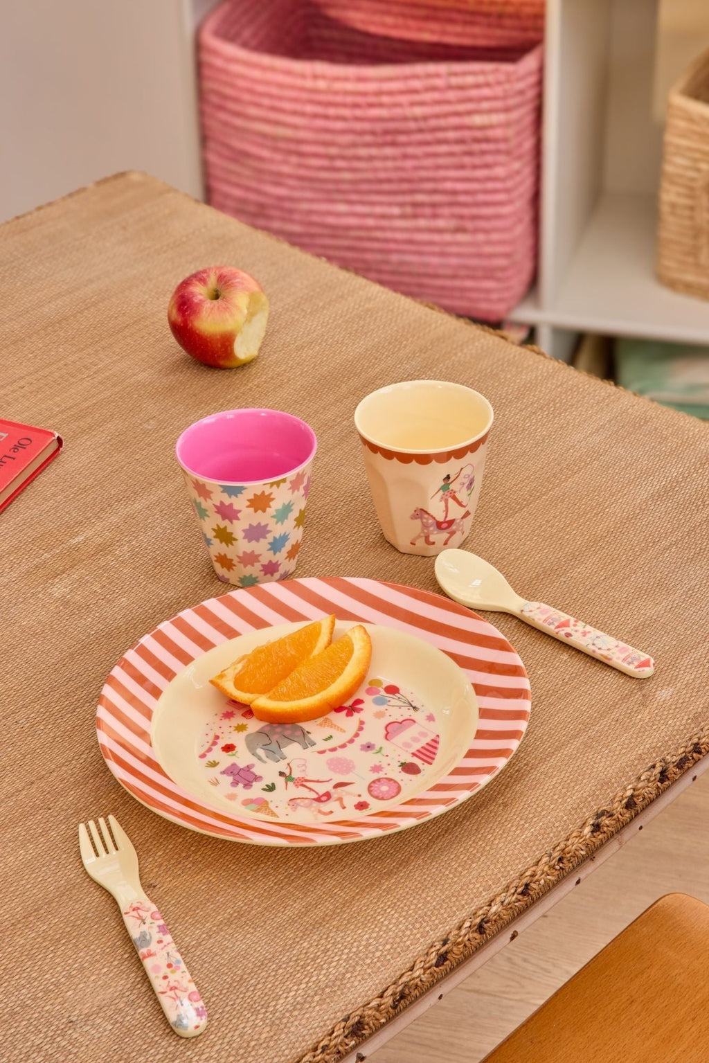 Piatto fondo per bambini in melamina