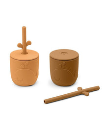 Set di 2 tazze con tappo