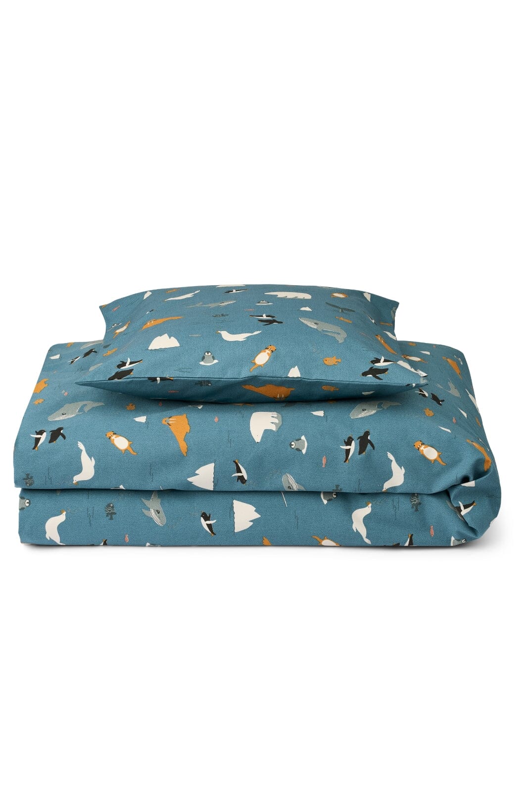 Set Copripiumino e federa Carl - 140x200 cm - 100% Cotone Biologico