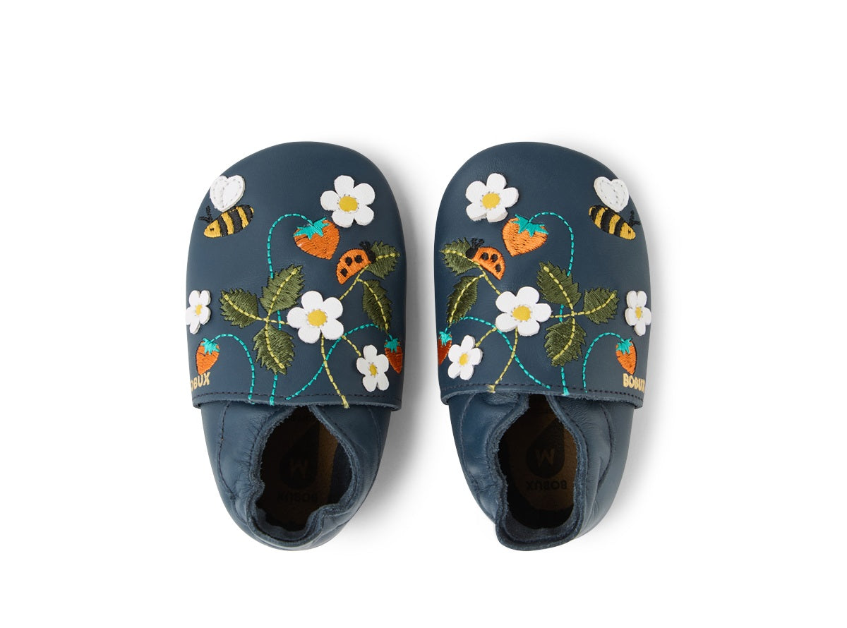 Scarpine Soft Sole Buggarden Navy
