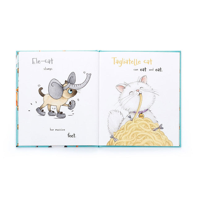 Libro in inglese - all kids of cats book