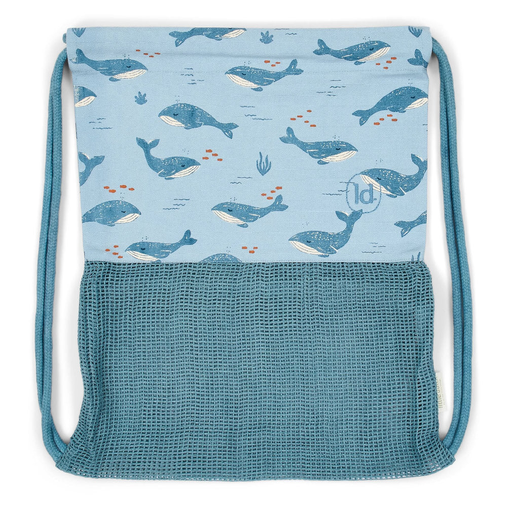 Borsa mare per bambini con Fondo in Rete Anti-Sabbia
