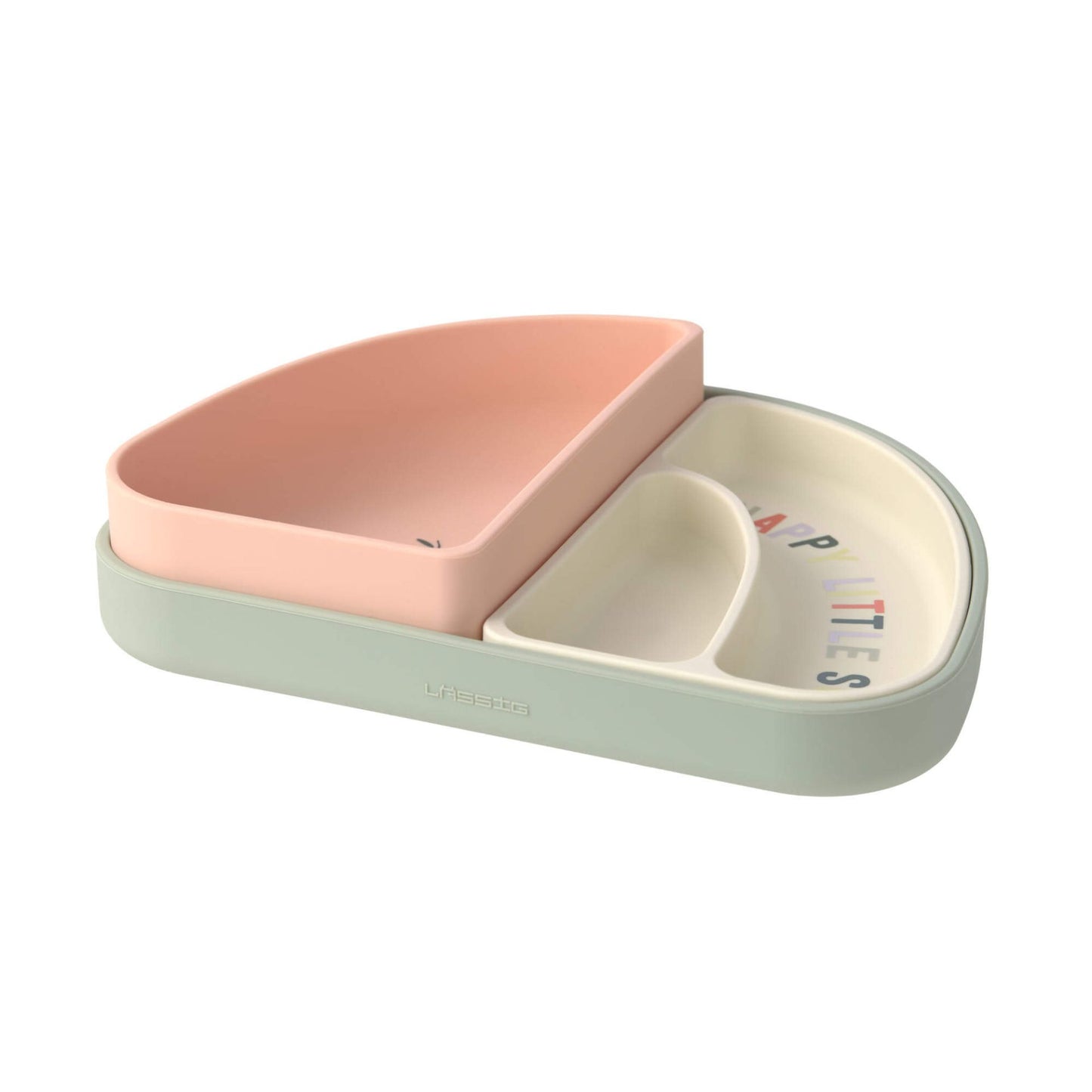 Set di piatti in silicone - 3 pezzi