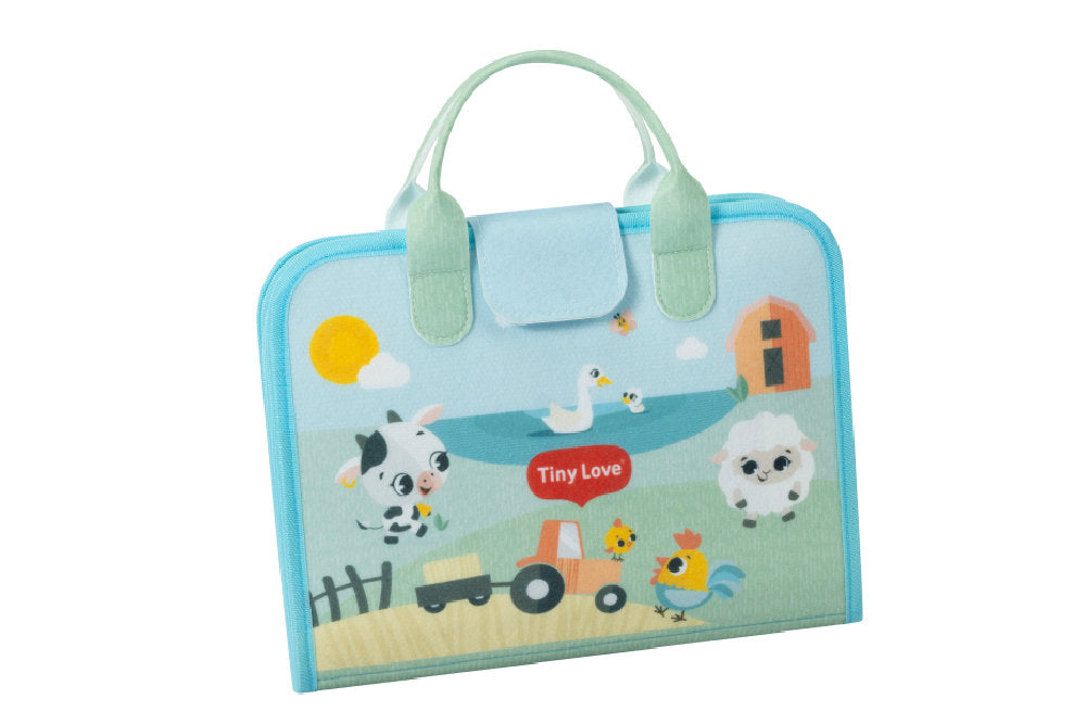 Libro Interattivo in Tessuto 'Grow & Play Activity Busy Book - Farmers Funday'