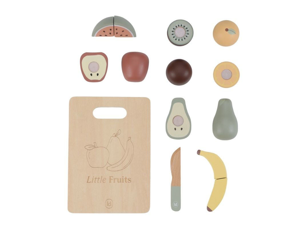 Set di frutta da tagliare - In legno